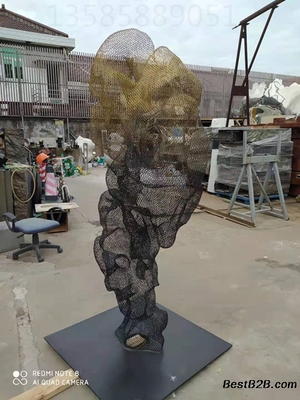 九江室內(nèi)外不銹鋼假山雕塑與網(wǎng)格鏤空山雕塑制作工廠探析